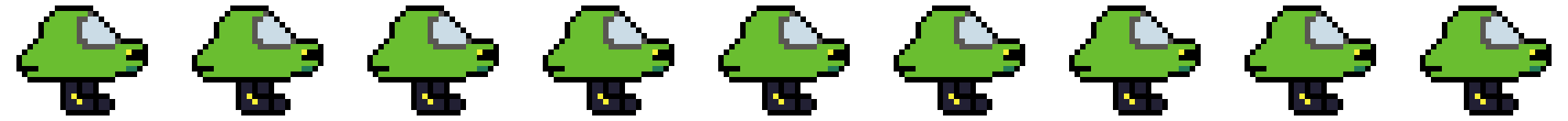 divider with green walking cars from the game Deltarune